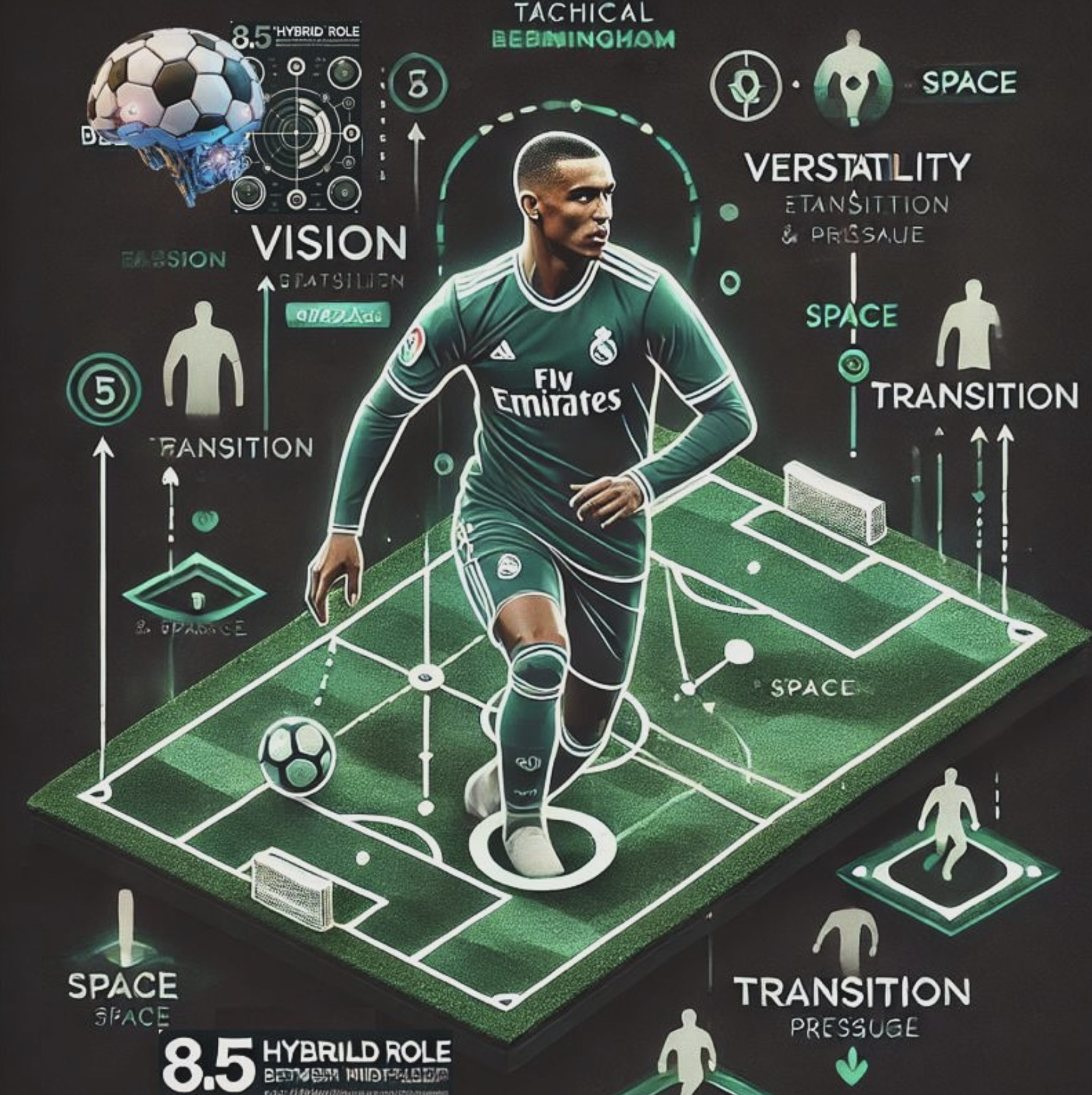 A Evolução do Médio no Futebol